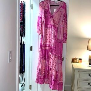Pink Paisley Pattern Dress from VICI